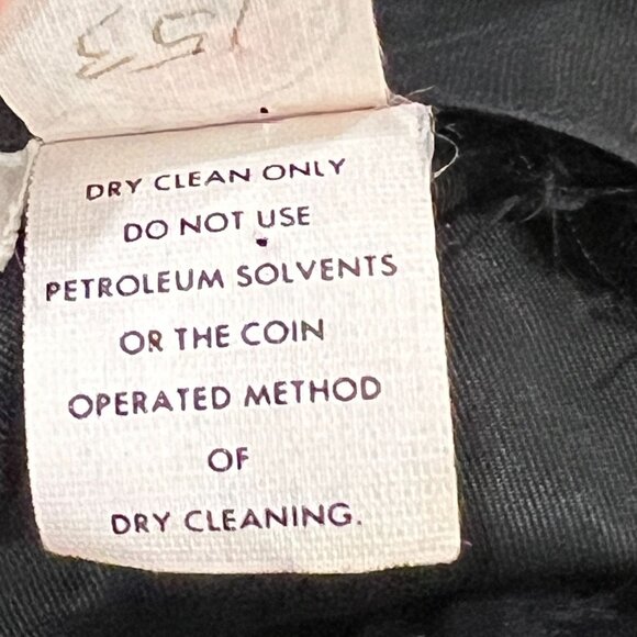 STUNNING Vintage 50s Black Sequin Princess Strapless Organza Ball Gown Size 9 - Picture 11 of 16